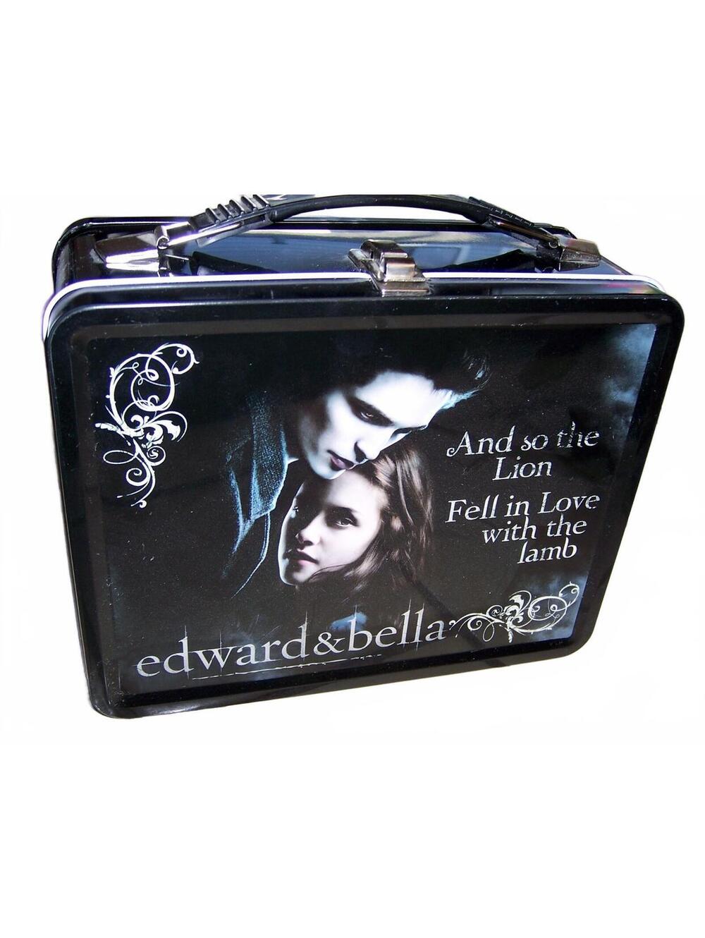 2008 Neca Twilight Edward & Bella Lunchbox w/Thermos